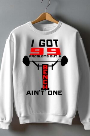 benchpress - Sweat Col Rond  Homme