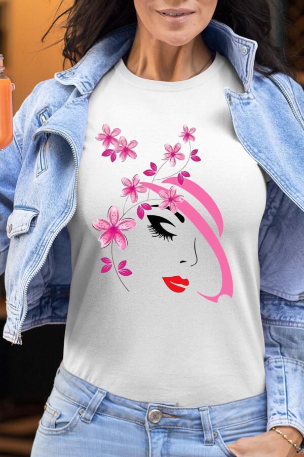 chapeau rose - Tshirt Femme