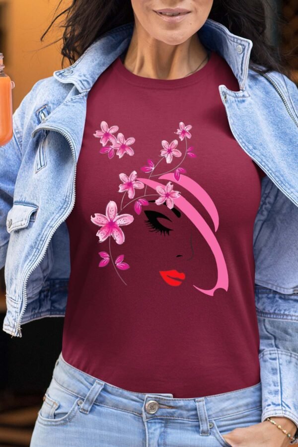 chapeau rose - Tshirt Femme