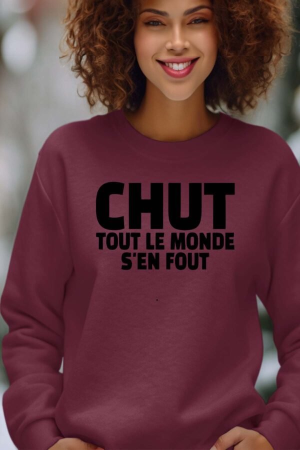 Sweat Col Rond Femme en Gros | chut fout