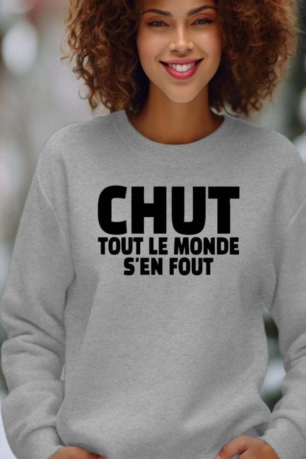 Sweat Col Rond Femme en Gros | chut fout