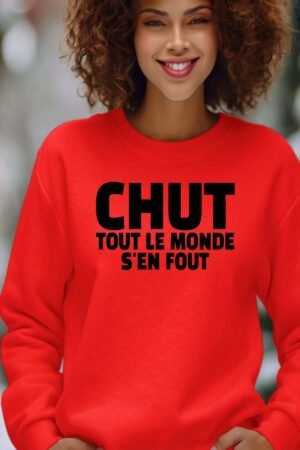 Sweat Col Rond Femme en Gros | chut fout