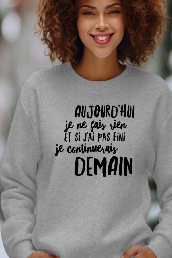 Sweat Col Rond Femme en Gros | continuerai demain