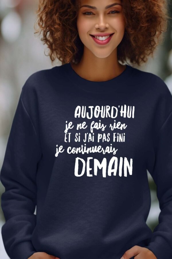 Sweat Col Rond Femme en Gros | continuerai demain