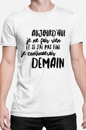 continuerai demain - Tshirt
Homme