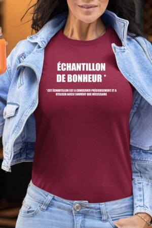 echantillon bonheur - Tshirt Femme