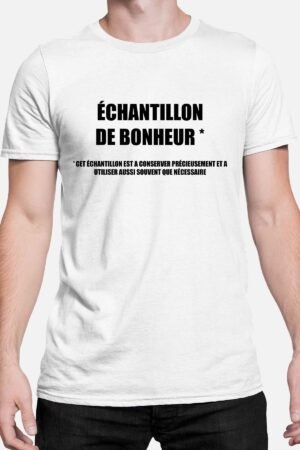 echantillon bonheur - Tshirt
Homme