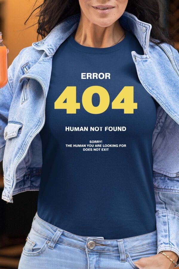 error 404 human - Tshirt Femme