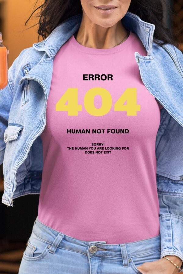 error 404 human - Tshirt Femme