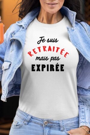 expirée retraitée - Tshirt Femme