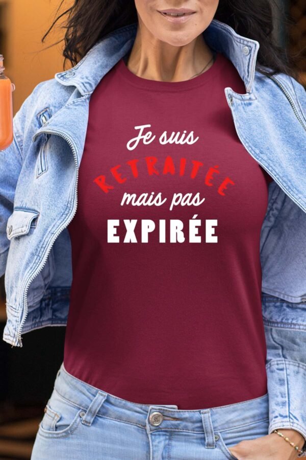 expirée retraitée - Tshirt Femme