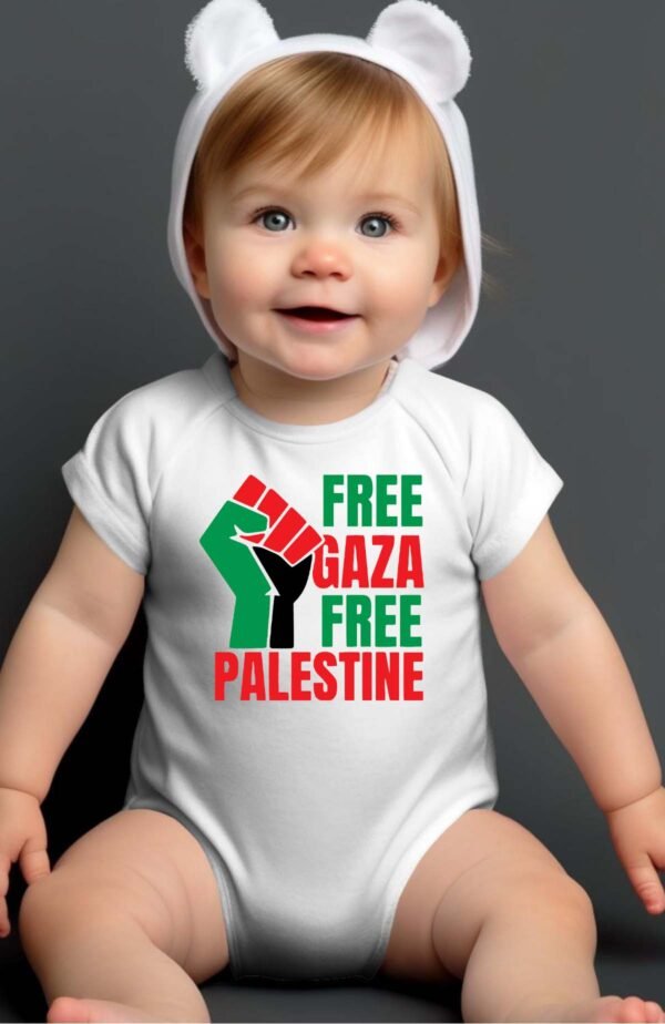 free gaza - Body Bébé Garçon
