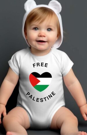 free palestine - Body Bébé Garçon