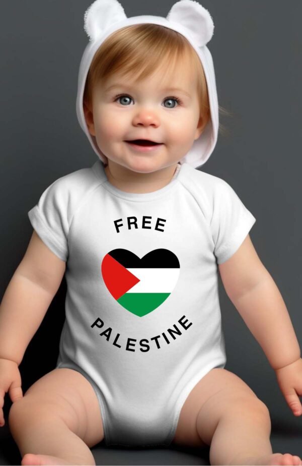 free palestine - Body Bébé Garçon