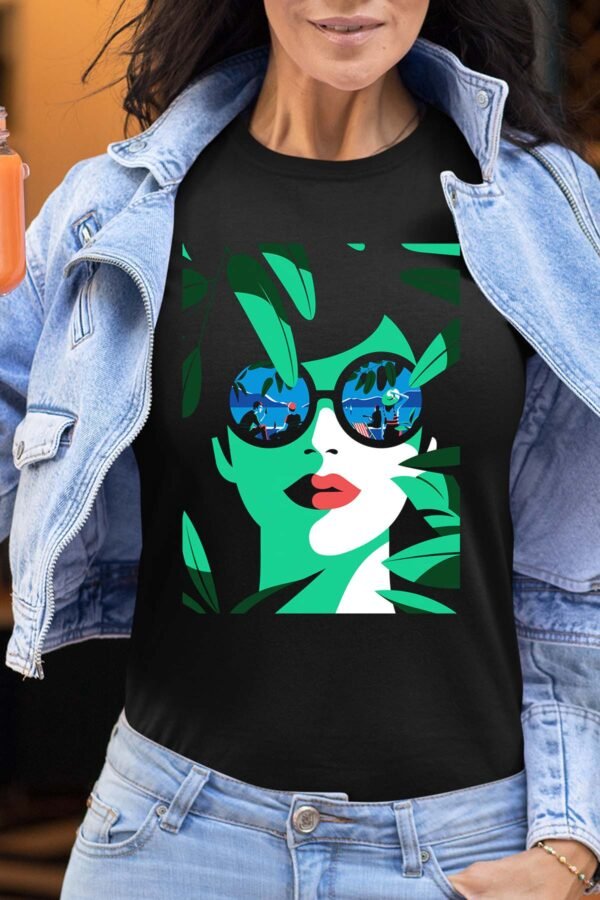 girl green 25Vers - Tshirt Femme