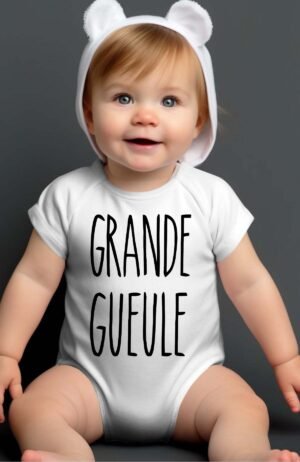 grande gueule - Body Bébé Garçon
