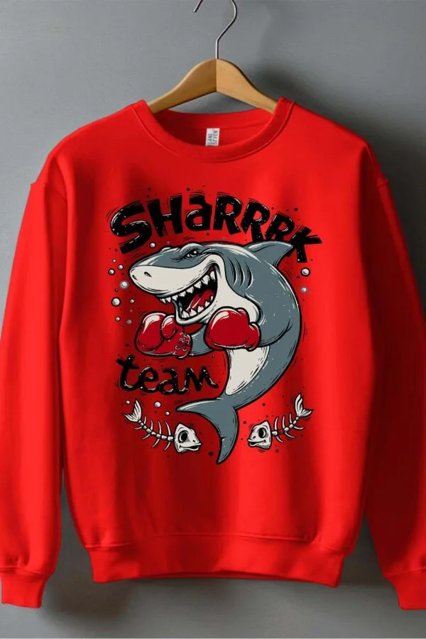 Sweat Col Rond Garçon en Gros | sharrrk Team