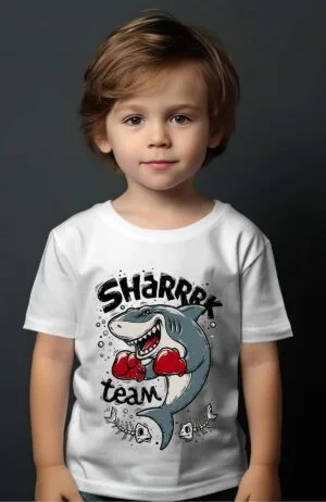 T-shirt Garçon en Gros | sharrrk Team