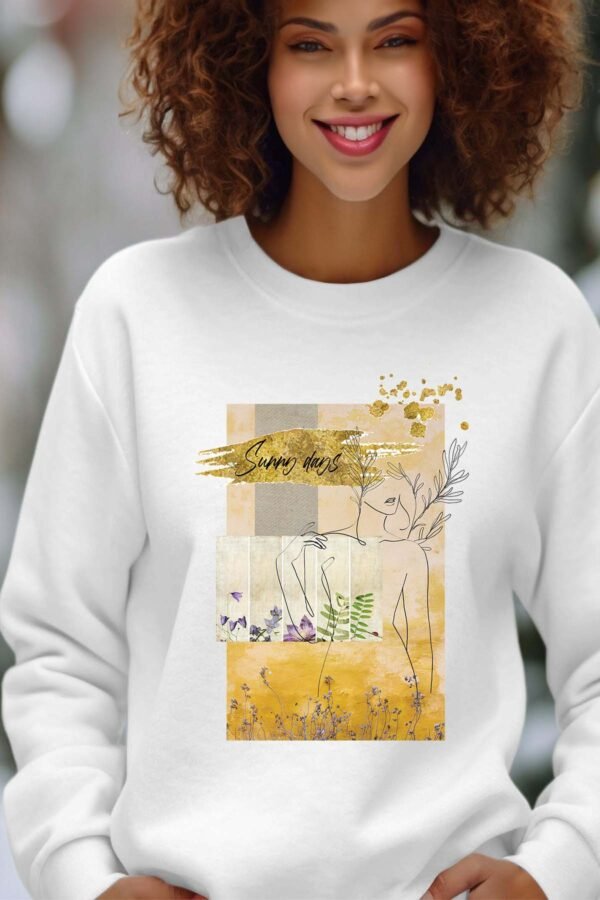 Sweat Col Rond Femme en Gros | sunny days