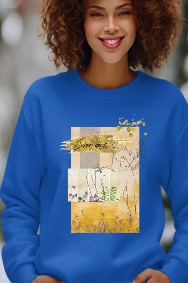 Sweat Col Rond Femme en Gros | sunny days
