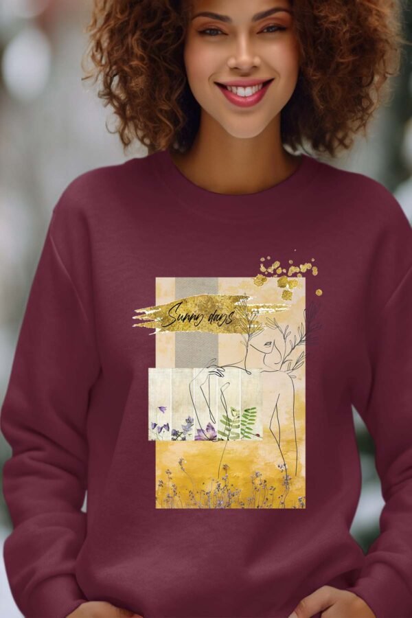 Sweat Col Rond Femme en Gros | sunny days