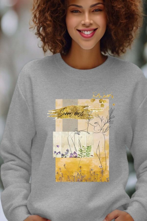 Sweat Col Rond Femme en Gros | sunny days