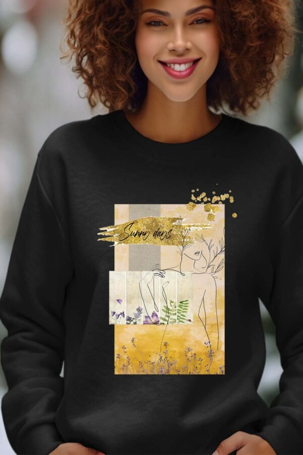 Sweat Col Rond Femme en Gros | sunny days