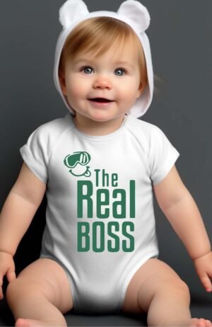 the real boss - Body Bébé Garçon
