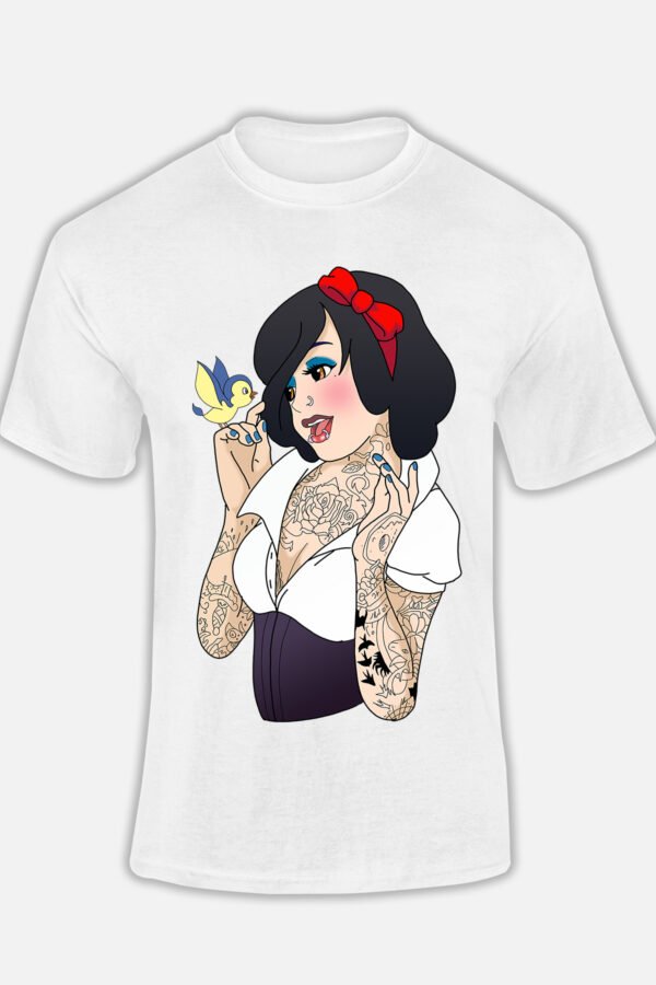 Blanche Tatoué - Tshirt