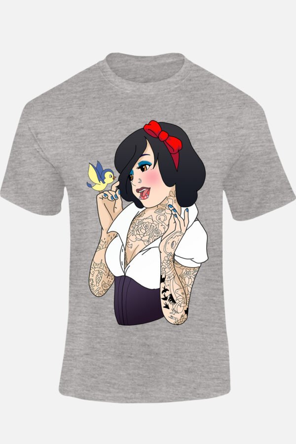 Blanche Tatoué - Tshirt