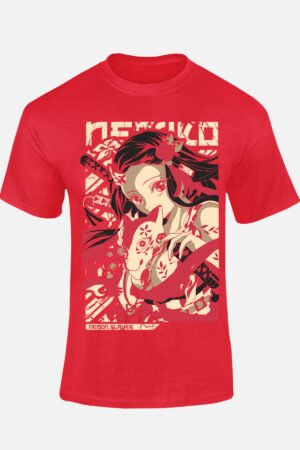 Cat Nezuko – Tshirt – Rouge