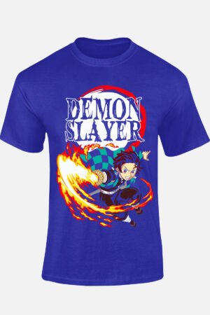 Hinokami Dance – Tshirt – Bleu Roi