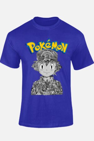 Sacha Multi Incrustation – Tshirt – Bleu Roi