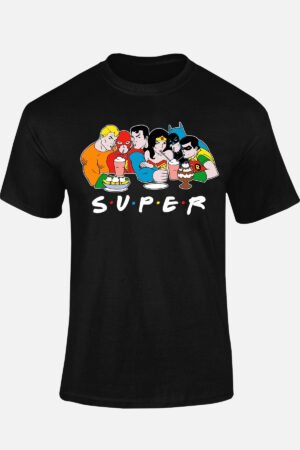 Super Milkshake BLANC – Tshirt – Noir