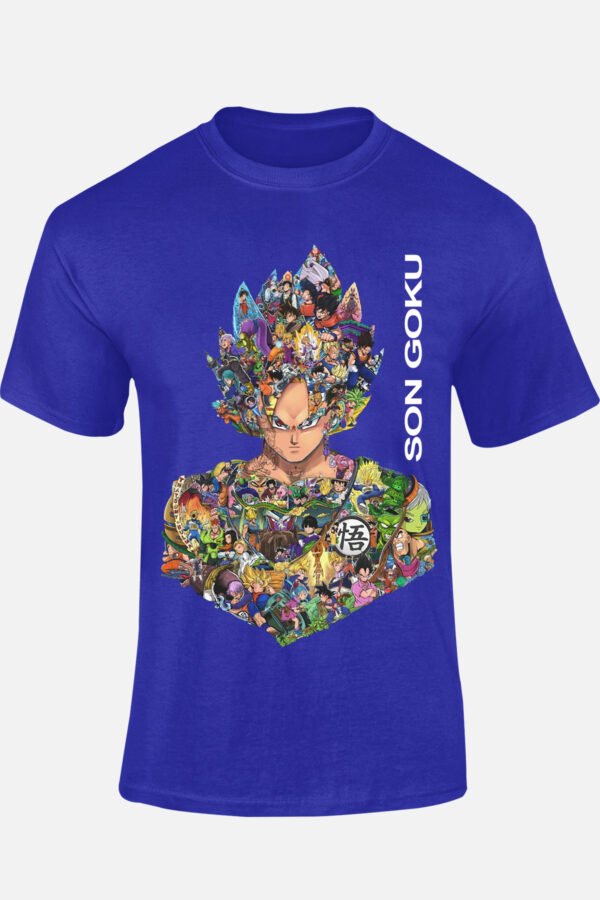 goku multi incrustation - Tshirt