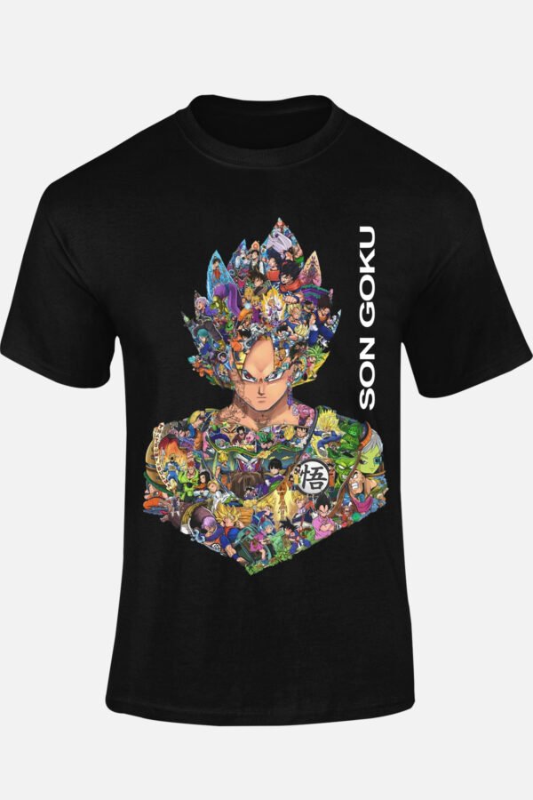 goku multi incrustation - Tshirt