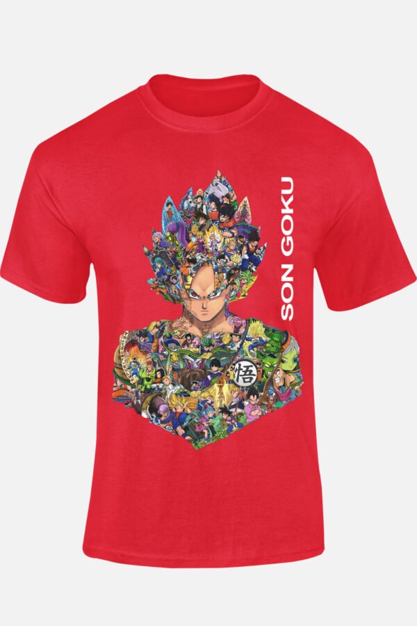 goku multi incrustation - Tshirt