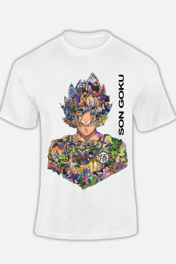 goku multi incrustation - Tshirt