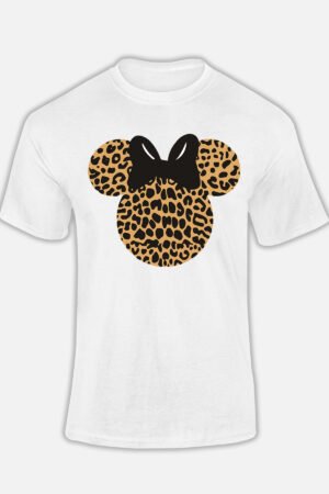 leopard Minnie - Tshirt