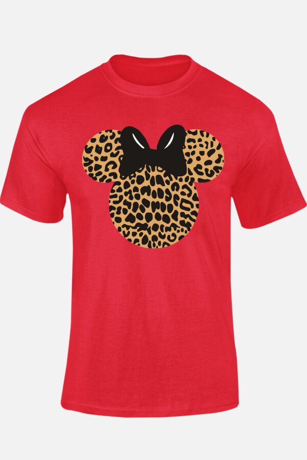 leopard Minnie - Tshirt