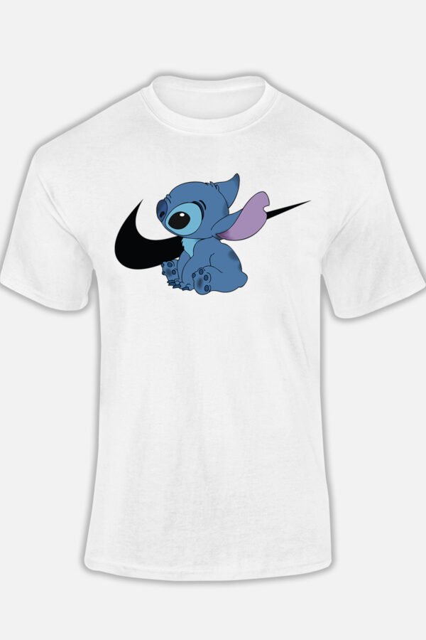 stitch nike - Tshirt