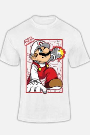 super mario feu - Tshirt