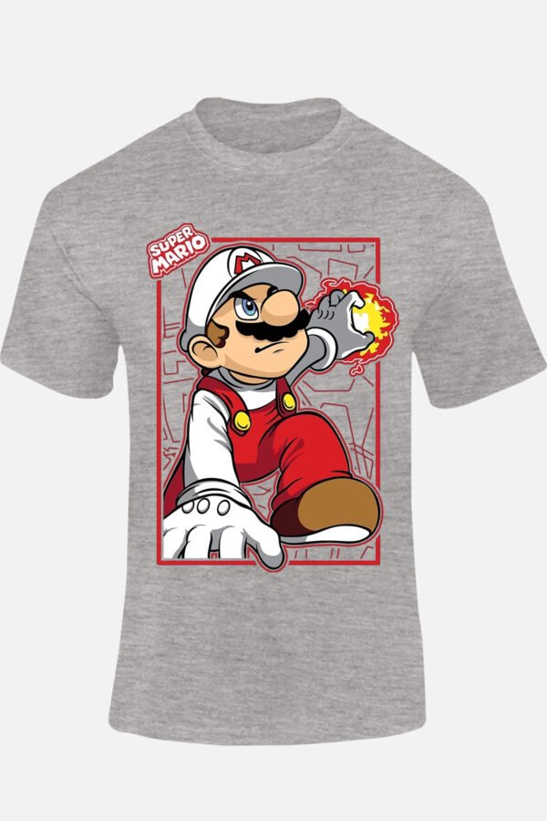 super mario feu - Tshirt