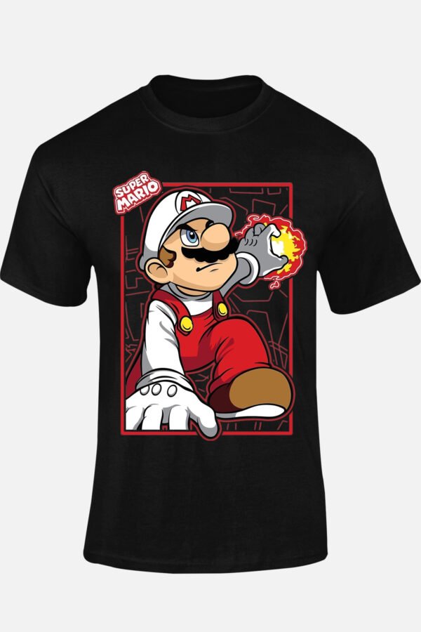 super mario feu - Tshirt