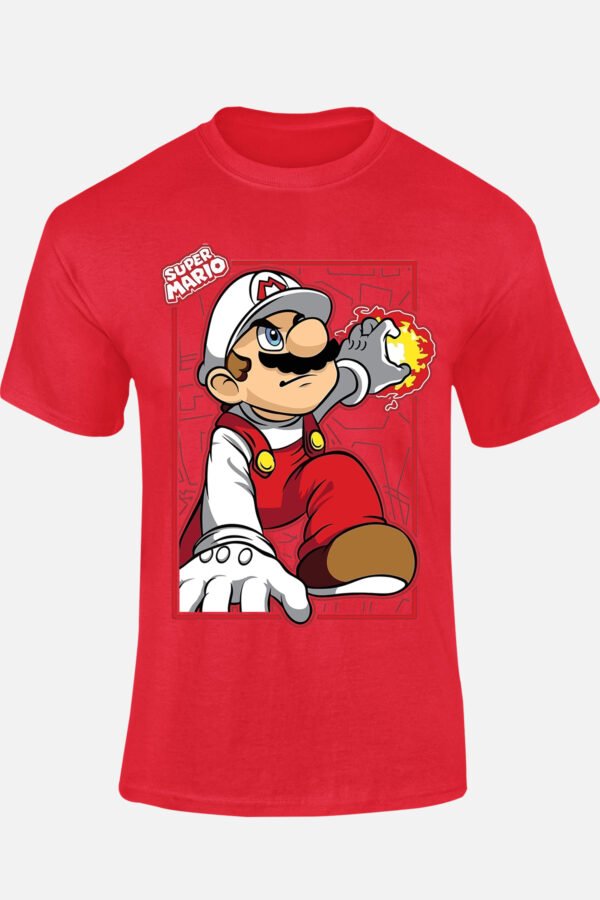 super mario feu - Tshirt