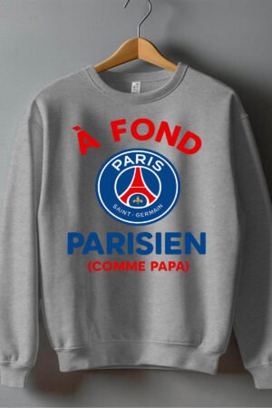 Sweat Col Rond Garçon en Gros | À Fond Parisien
