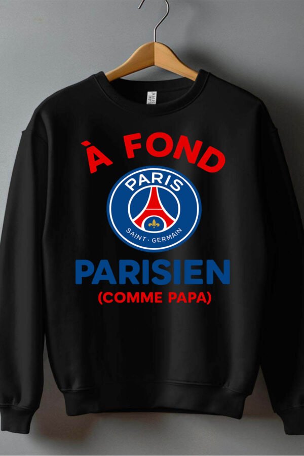Sweat Col Rond Garçon en Gros | À Fond Parisien