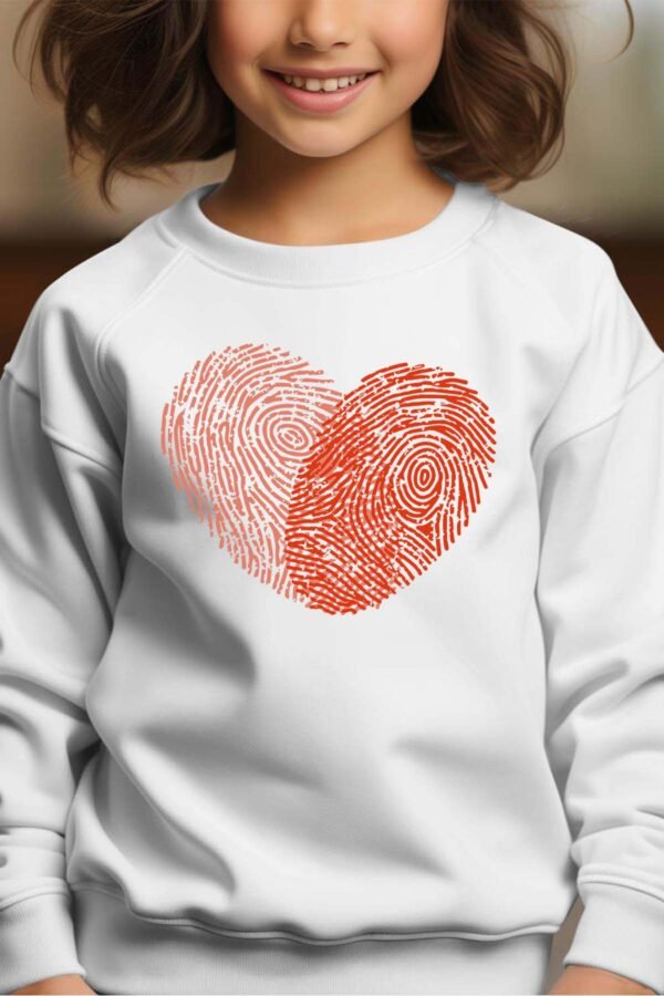 Sweat Col Rond Fille en Gros | ADN Coeur