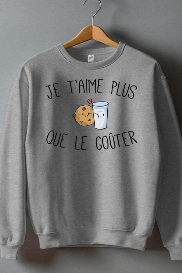 Sweat Col Rond Garçon en Gros | Aime plus gouter