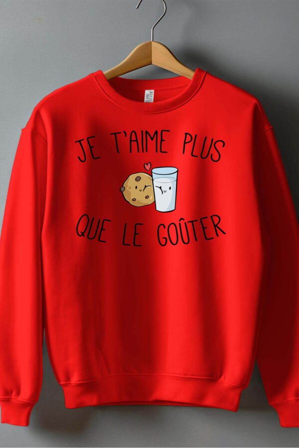 Sweat Col Rond Garçon en Gros | Aime plus gouter